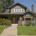 Charming craftsman house with lush garden